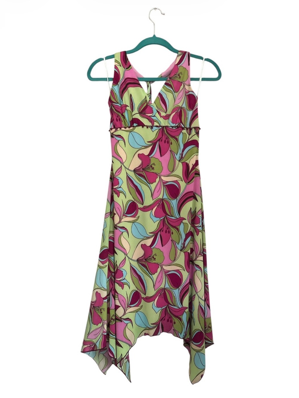 VTG Whimsigoth Y2K Heart Soul Halter Handkerchief Dress NWT Size Medium